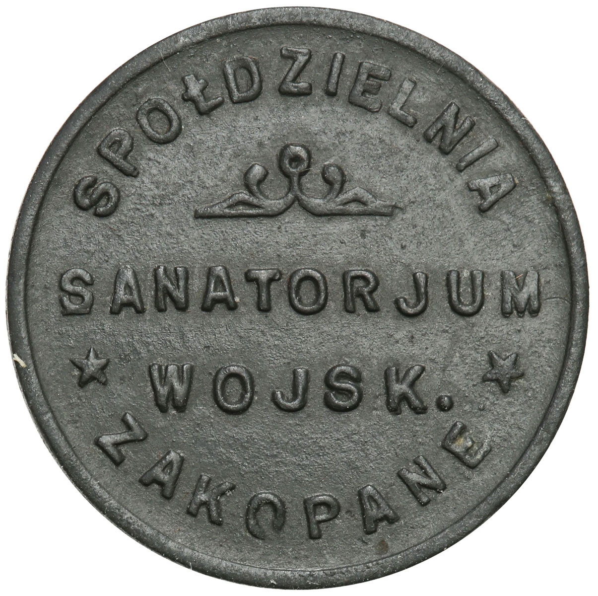 Zakopane - 10 groszy Spółdzielni Sanatorium Wojskowego – RZADKOŚĆ R8